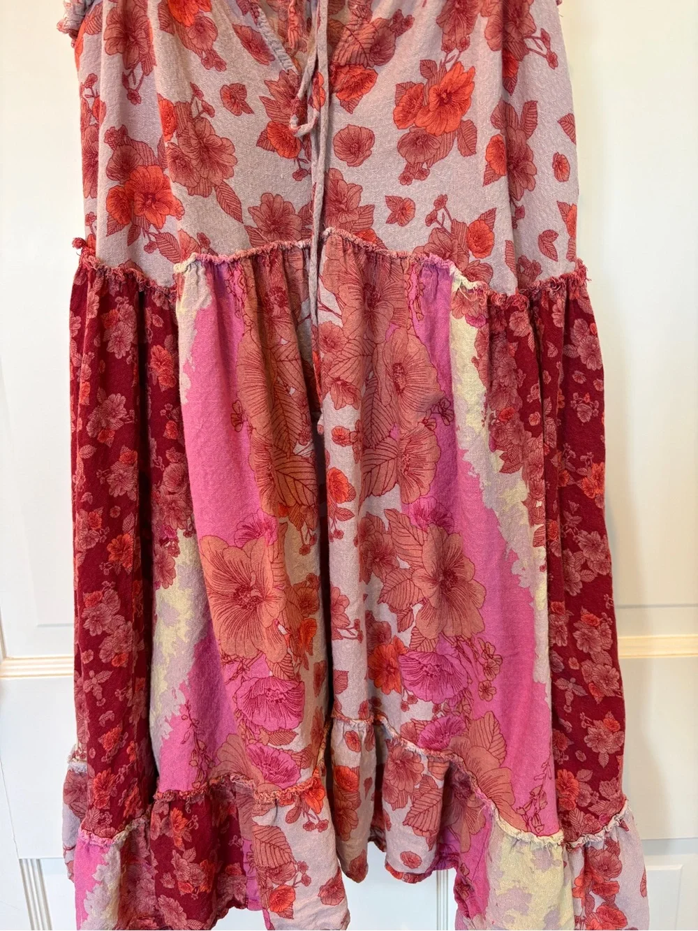 Intimately Free People Floral Tie-Front Sundress